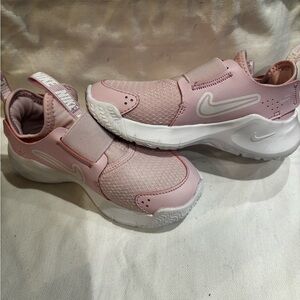 Nike Flex Runner 3 Pink Foam/White Toddler Girl's Slip On Shoes - Size 10C